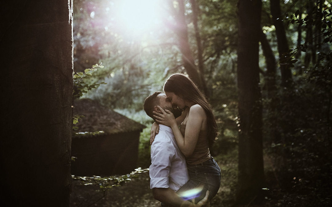 Jill & Jonas – Paarshooting im Sonnenuntergang in Herford