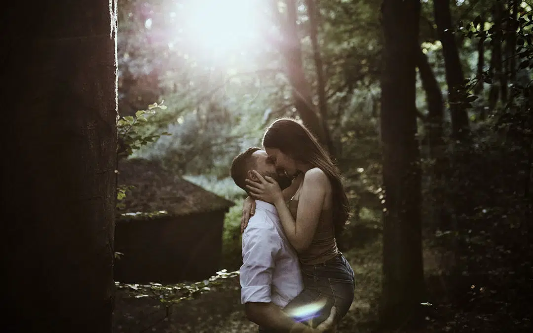 Jill & Jonas – Paarshooting im Sonnenuntergang in Herford