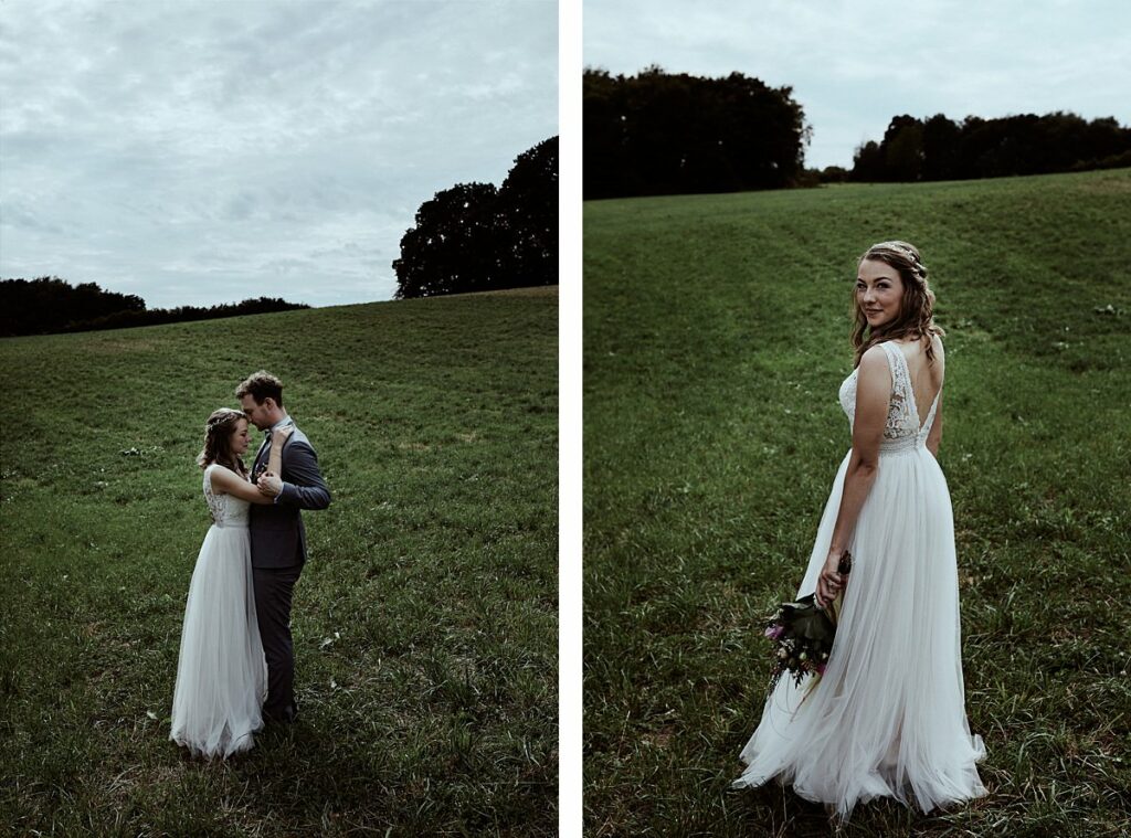 Vegetarische Hochzeit mit Hunden im Sommer Scheunenhochzeit Herford Bielefeld von Laer