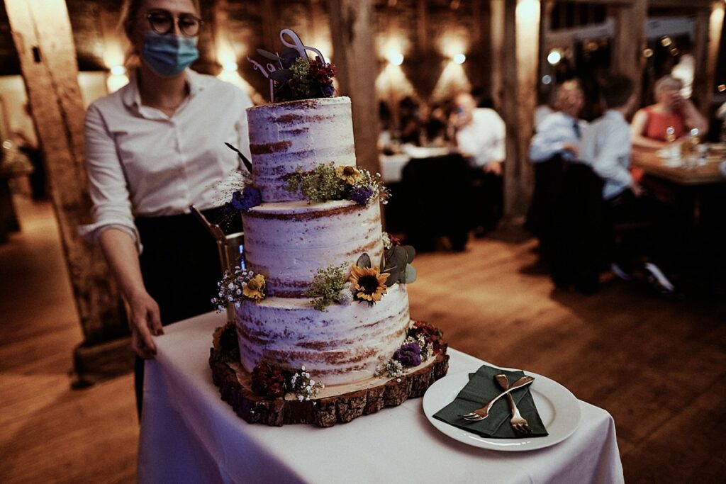 Vegetarische Hochzeit mit Hunden im Sommer Scheunenhochzeit Herford Bielefeld von Laer